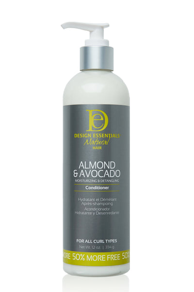Design Essentials - Almond & Avocado - Moisturizing and Detangling Conditioner- Natural hair