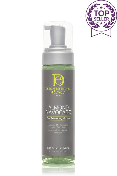Design Essentials - Almond & Avocado - Curl Enhancing Mousse- Natural hair