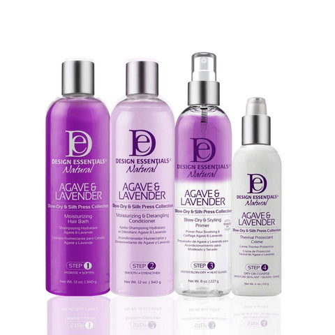 Design Essentials Canada Agave & Lavender Silk Press Collection - Thermal Protectant Cream