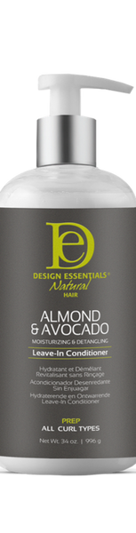 Design Essentials - Almond & Avocado Leave-in Conditioner - Natural hair