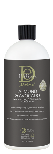 Design Essentials - Almond & Avocado - Moisturizing and Detangling Conditioner- Natural hair